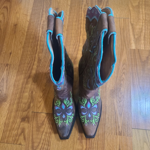 Sterling River Cowboy Western Boots Size 9.5 - Picture 5 of 7